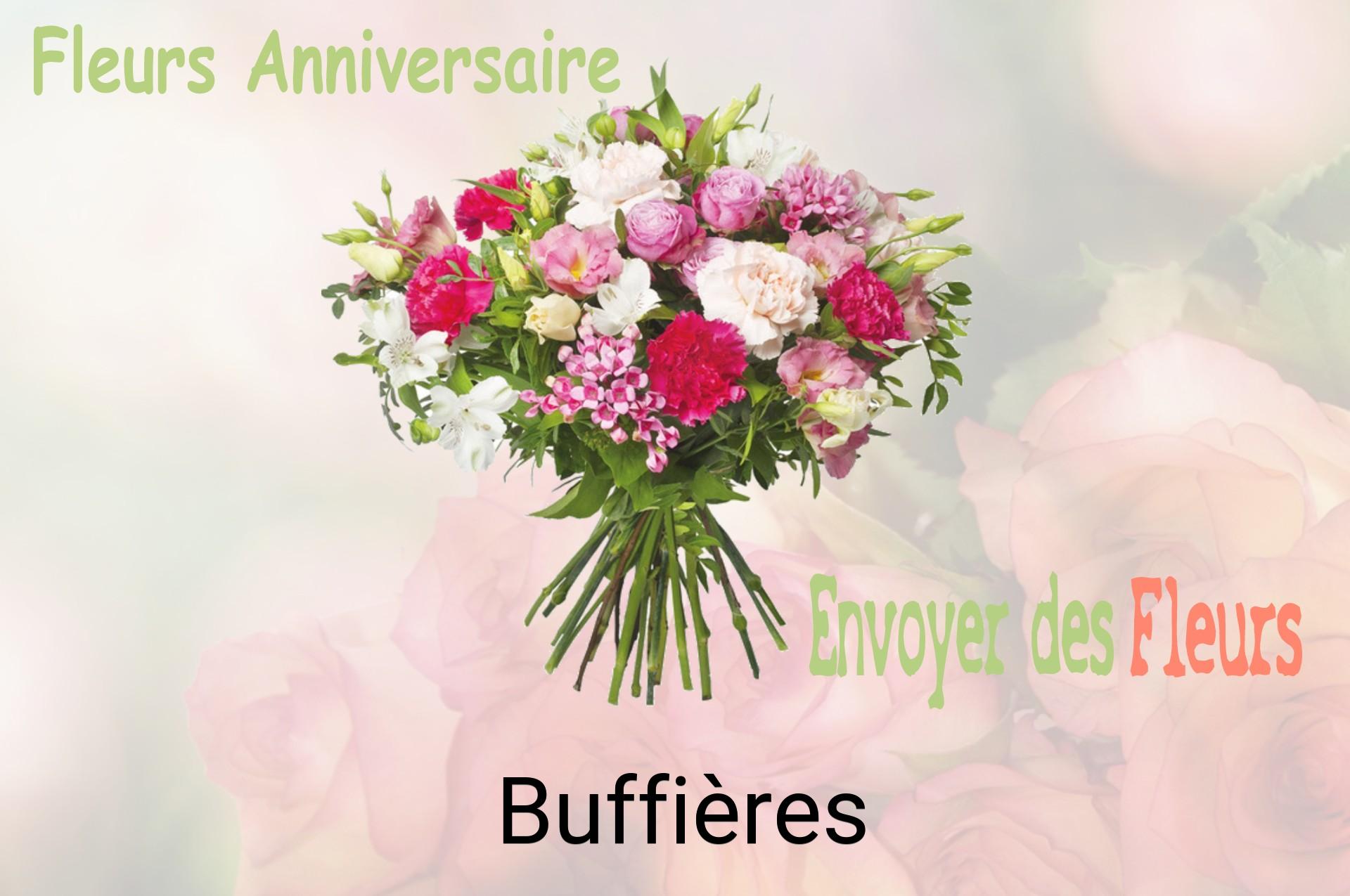 Bouquet de fleurs d’anniversaire livré à Buffières